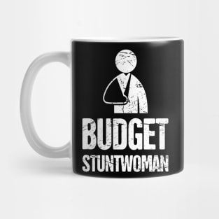 Stuntwoman - Funny Broken Arm Get Well Soon Gift Mug